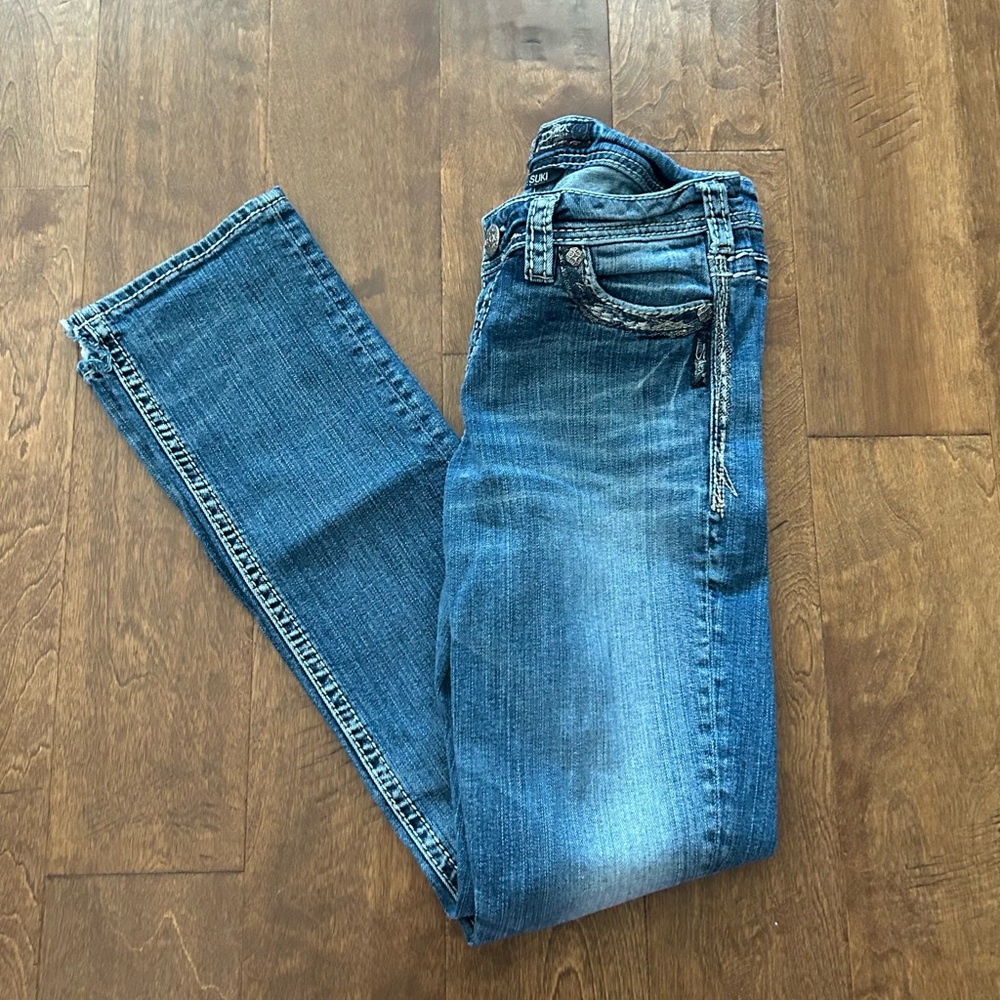 Silver Jeans Blue Straight Leg Denim Classic